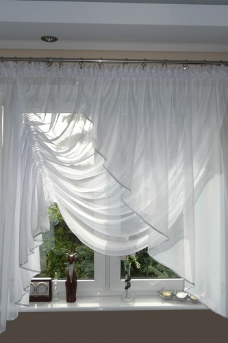 Fertiggardine aus voile - aus,
